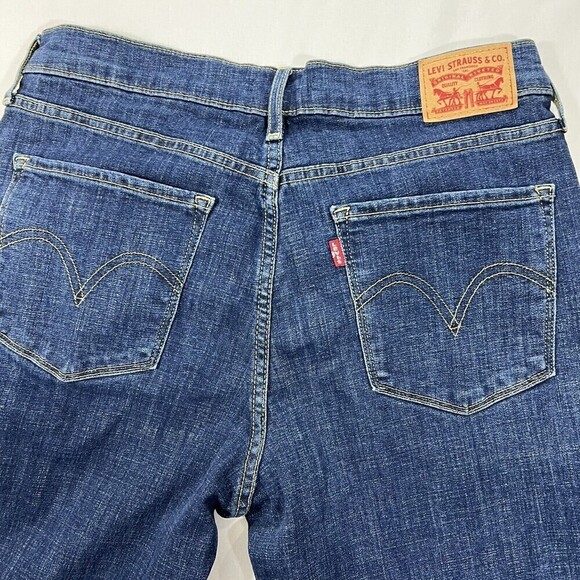Levis‎ Classic Straight Women Stretch Jeans Blue Size 8S W29 L28 - Picture 6 of 11